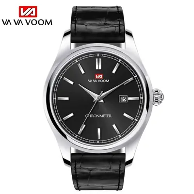 Image de Montre Homme Bleue Acier Inoxydable - Élégante & Étanche