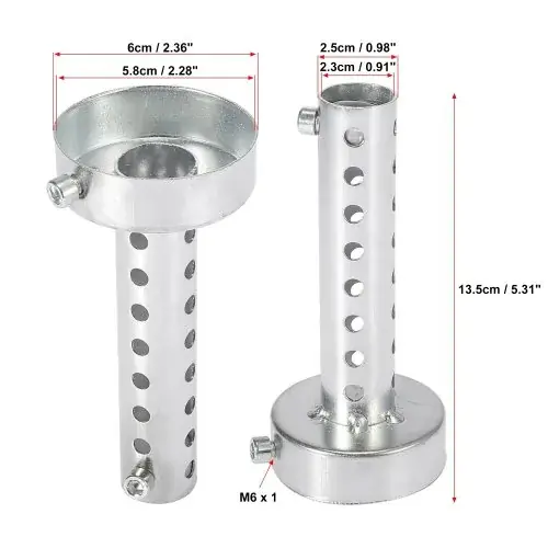 2pcs 60mmx135mm