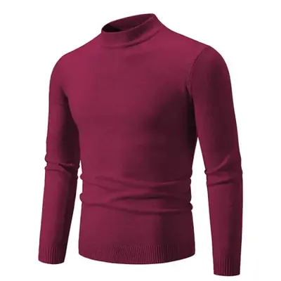 Image de Pull Col Roulé Homme - Style Basique & Chaud