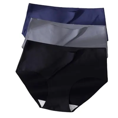 Image de Lingerie Sexy 3 Pièces - Culottes en Soie Sans Couture