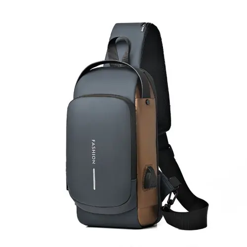 Image de Sac Bandoulière Homme Anti-Vol - Design Urbain & Pratique