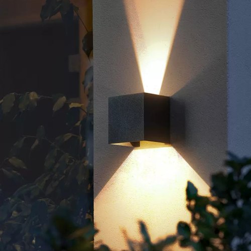 Afbeelding van Waterdichte LED Wandlamp met PIR Sensor – 6W, 10W of 20W – IP65 Buiten- en Binnenverlichting voor Veranda, Tuin, Slaapkamer en Nachtkastje