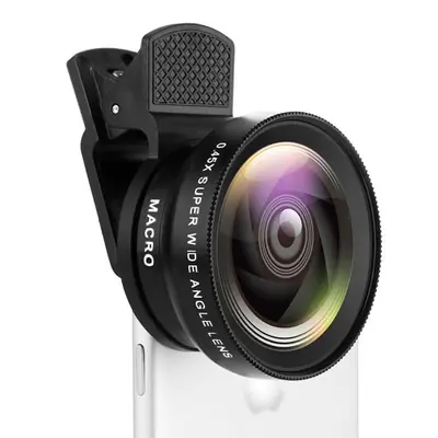 Objectif Photo 2-en-1 pour Smartphone