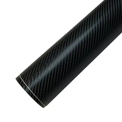 Image de Autocollant 3D-9D Fibre de Carbone - Protection Auto Étanche