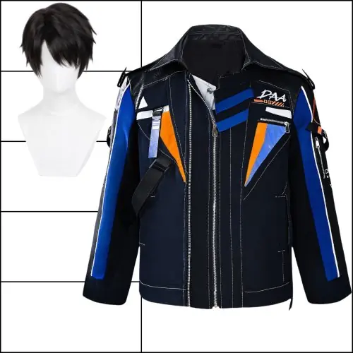 A4 costume perruque