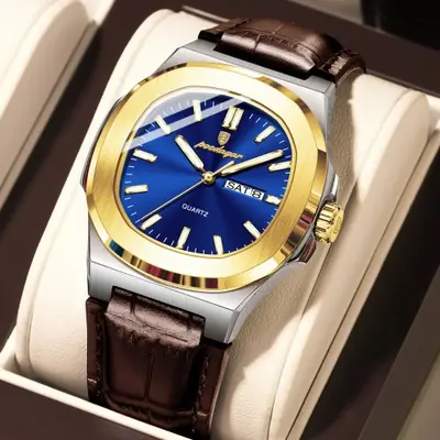 Image de Montre Homme Luxe Étanche avec Calendrier et Lumineux