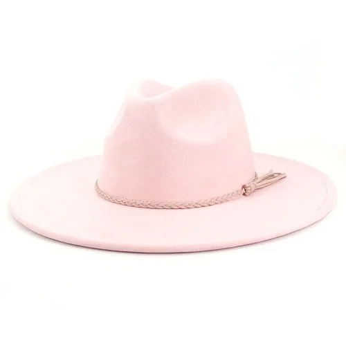 Leer roze