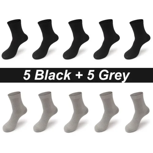 5 zwart 5 grijs