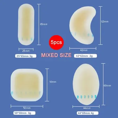 Image de Bande Adhésive Hydrocolloïde Anti-Usure - 5 Pièces