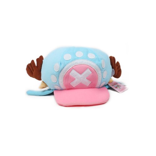 Image of One Piece Tony Tony Chopper Plush Cotton Hat – Trafalgar Law Cosplay Cap for Fans, Unisex Soft & Comfortable Outdoor Party Accessory