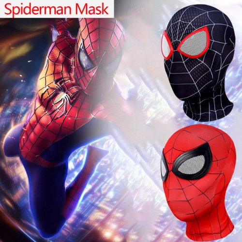 Maska Spider-Mana Miles Morales – Autentyczna Koszulka Superbohatera do Cosplayu dla Dorosłych, Chłopców i Dzieci – Idealna na Halloween i Imprezy Tematyczne
