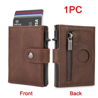 Image de Portefeuille Homme RFID Ultra Mince avec AirTag