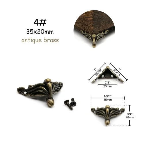 No.4 35x20mm bronce