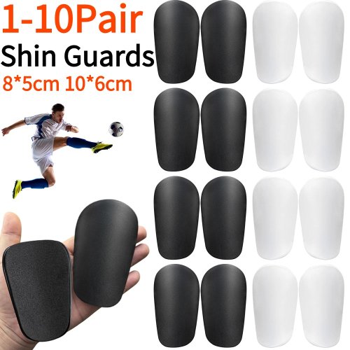 Immagine di Parastinchi da Calcio Resistenti all'Usura con Protezione Antiurto per Allenamento e Partite - Mini Calcio, Ideali per Gambe e Tiro in Campo