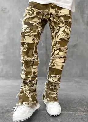 Image de Pantalons de Travail en Jean Élégants pour Hommes