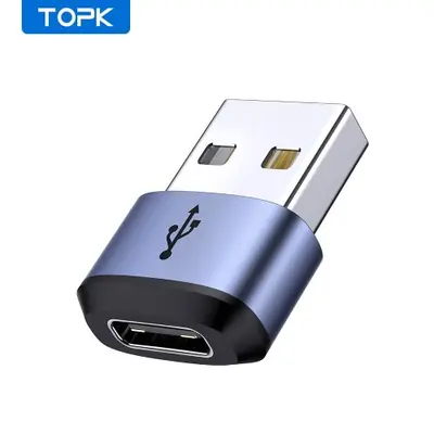 Image de Adaptateur USB-C vers USB-A - Charge Rapide & Transfert de Données