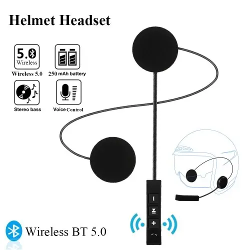 Image de Casque Moto Bluetooth Anti-Interférence avec Main Libre