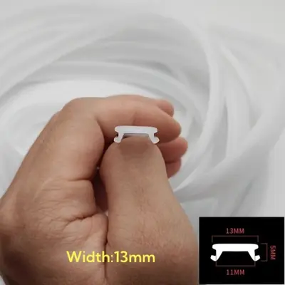 Image de Diffuseur LED Flexible avec Canal en Aluminium - 1 à 10m