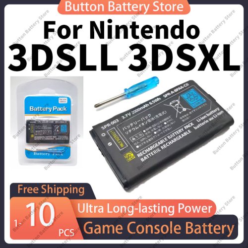 Immagine di Batteria 3DS XL 2000mAh – Alta Capacità + Kit di Riparazione