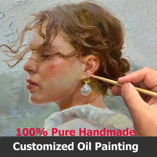 Image de Peinture Huile sur Toile - Décoration Murale Personnalisée