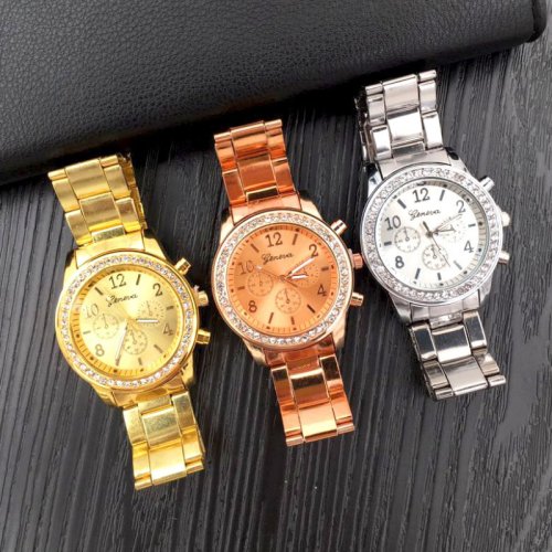 Immagine di Elegante Orologio da Donna in Cristallo di Quarzo