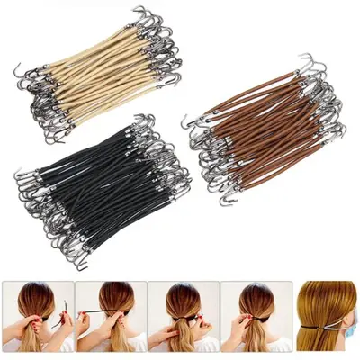 Image de Bandes de Cheveux Élastiques - 18/24/30 Pièces