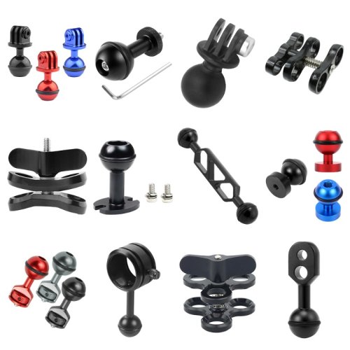 Image de Adaptateur Rotule 1 Pouce pour GoPro & Appareils Photo