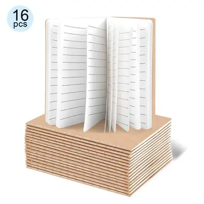 Image de Cahiers de Poche Kraft - 24 Pièces