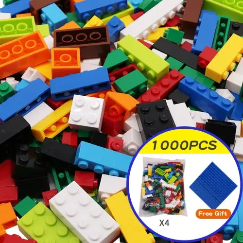Image de Briques de Construction 1000 Pièces - Jeu Éducatif pour Enfants