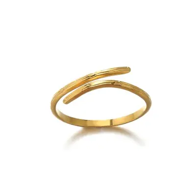 Image de Bagues Géométriques Or Minimalistes pour Femmes