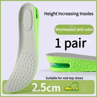 Image de Semelles Hauteur +3cm - Respirantes & Anti-odeur