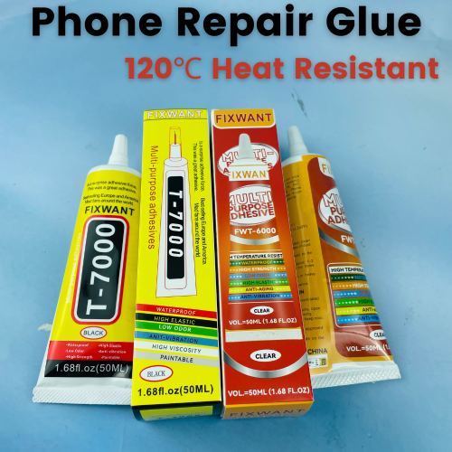 Imagen de T-6000 Pegamento transparente 120 ℃   Resistente al calor - Cubierta de batería de teléfono Adhesivo de reparación de reloj inteligente de computadora para reparación de altavoz de joyería DIY