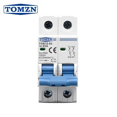 Image de Disjoncteur solaire DC 2P 1000V - Protection photovoltaïque