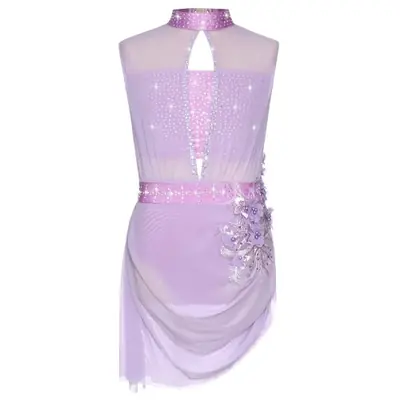 Image de Tutu Danse Élégant pour Filles - Strass & Maille Transparente