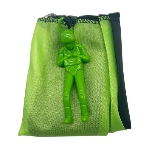 Image de Parachute de jeu pour enfants - Jouet d'extérieur avec mini soldats