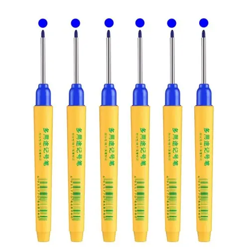 6pcs bleu