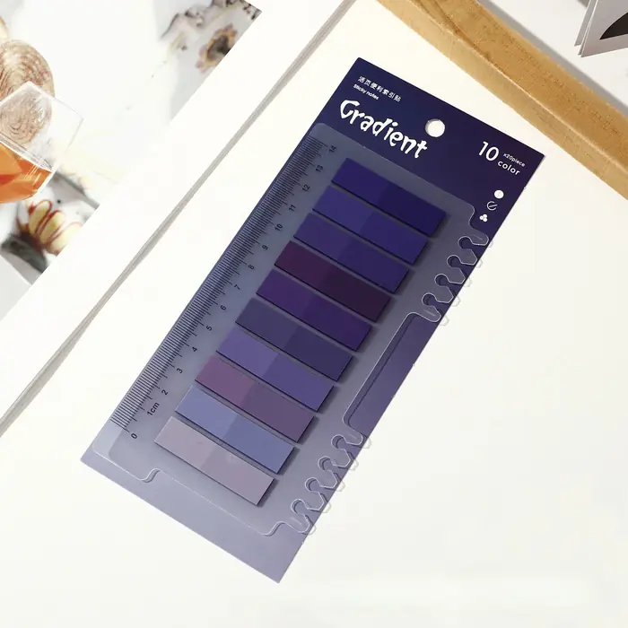 Image de Sticky Notes Transparentes - 200 Feuilles Auto-Adhésives