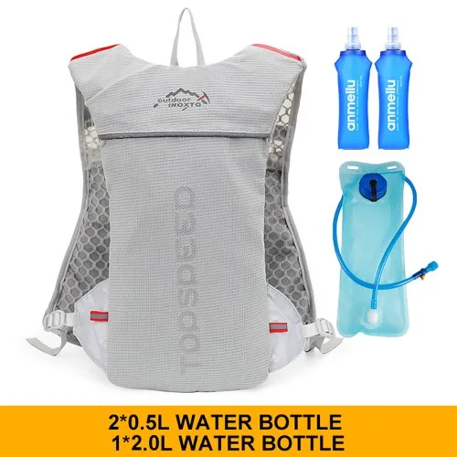 Grau Wasserbeutel 2 l 500