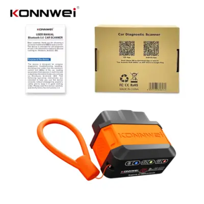 Image de Outil de Diagnostic Voiture OBD2 Bluetooth 5.0 - Lecture de Codes & Réparation Facile