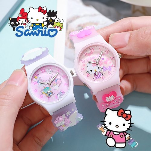 Image de Montre Hello Kitty 3D pour Enfants - Cadeau de Noël