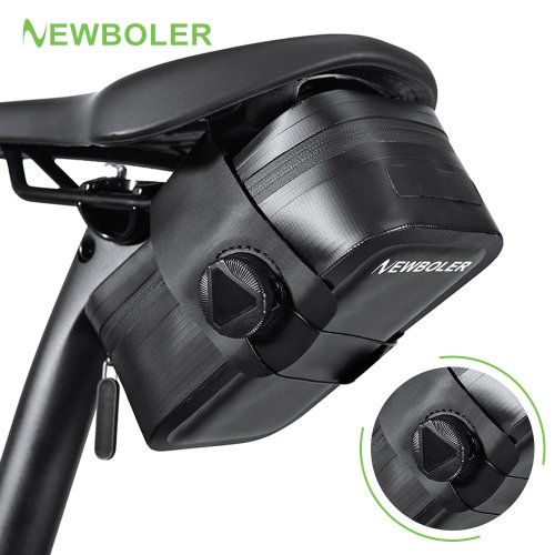 Afbeelding van NEWBOLER Mini Fietszadeltas Lichtgewicht Kleine 0.5L Fietstas Draagbare Multifunctionele Zakken Fietsen Achtertas Fietsaccessoires