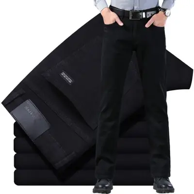 Jeans Homme Vintage Noir - Confort & Style