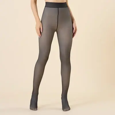 Image de Collants Thermiques Sexy Hiver - Chauds & Translucides
