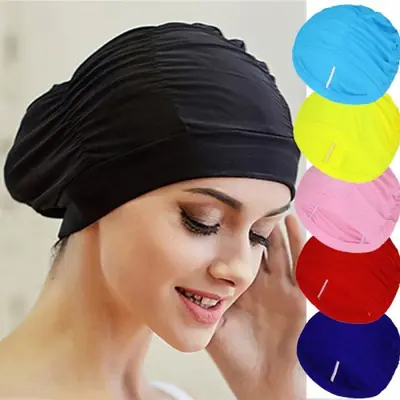 Image de Bonnet de Bain Élastique pour Cheveux Longs - Unisexe