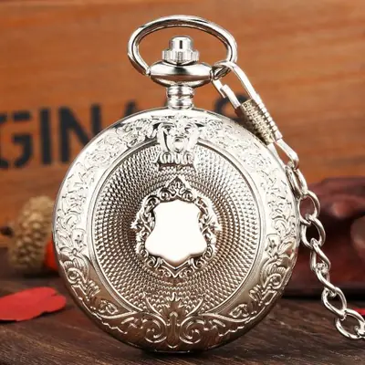 Image de Montre de Poche Steampunk - Élégance Vintage doré, argenté, noir & bronze