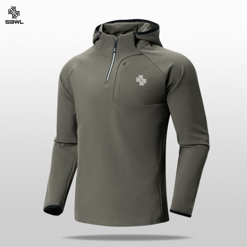 Imagen de SBWL Otoño e Invierno deportes al aire libre con cálida y cómoda camisa de manga larga moda alta calidad base manga larga Camisetas Tops