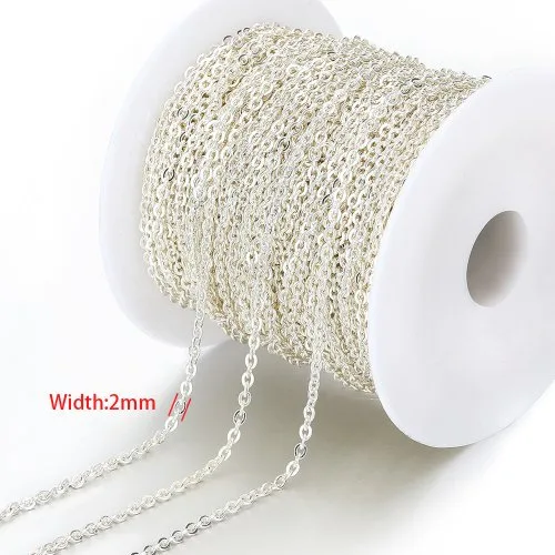 Zilver kleur 2mm