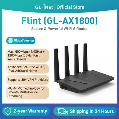 Image de Routeur WiFi 6 AX1800 - Vitesse Ultra Rapide & Sécurité Renforcée