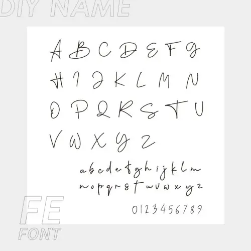 SMTBLKZ-FE czcionka