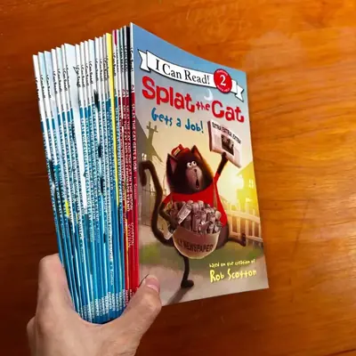 Image de Splat the Cat - 20 Livres Anglais pour Enfants